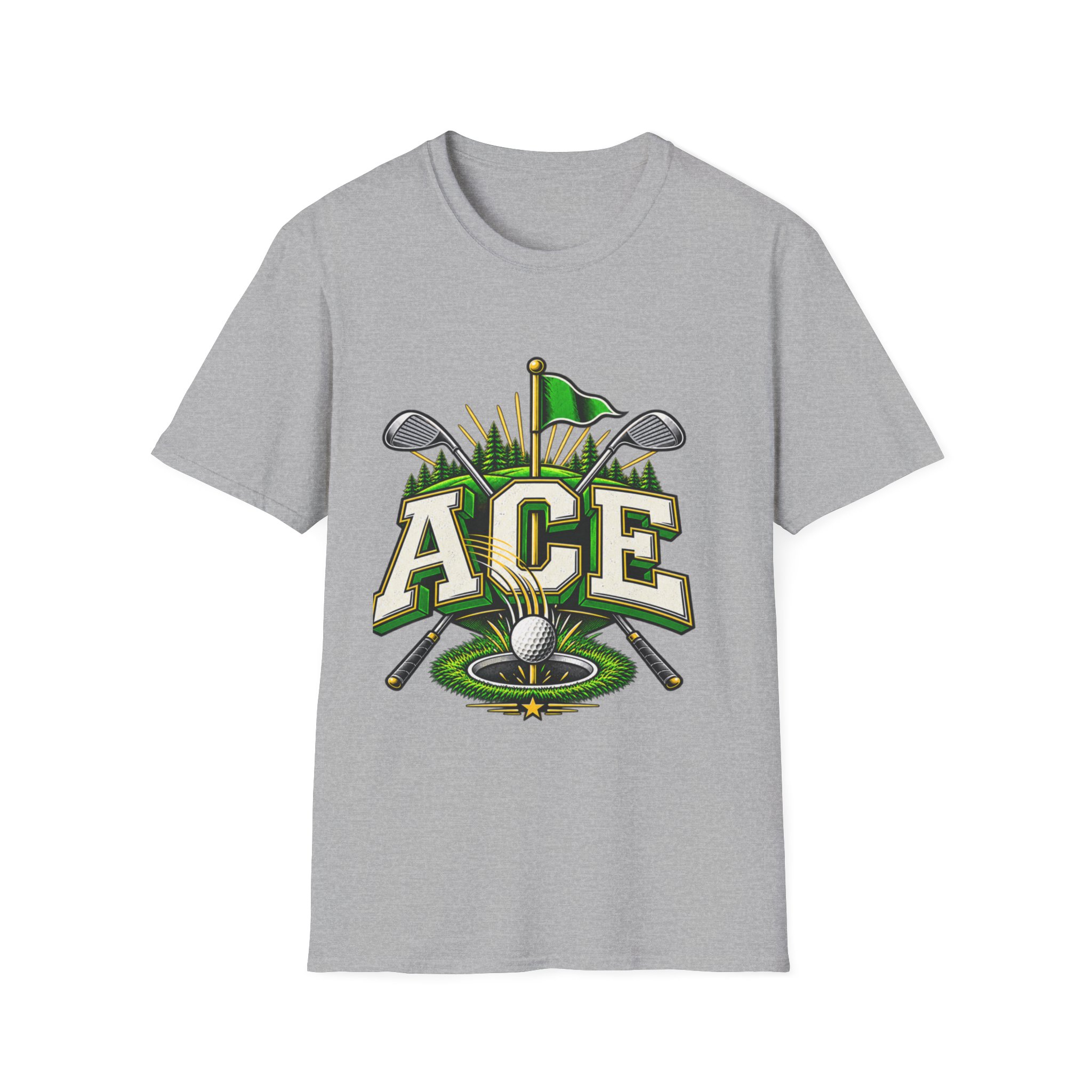 Golf Ace T-Shirt — ‘ACE’ Golf Graphic Tee for Players & Fans - Image 4