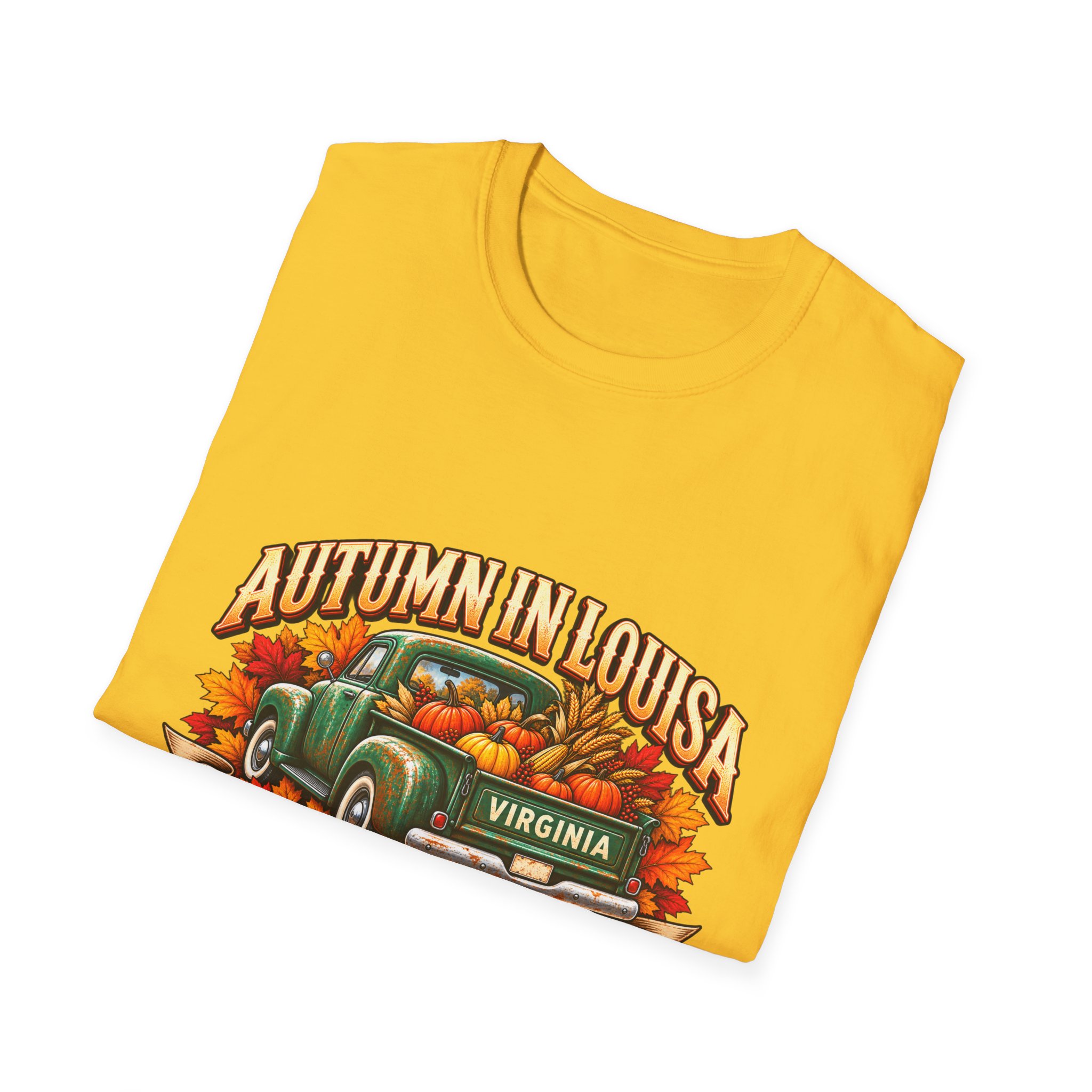 Autumn in Louisiana Virginia Harvest T-Shirt - Image 4