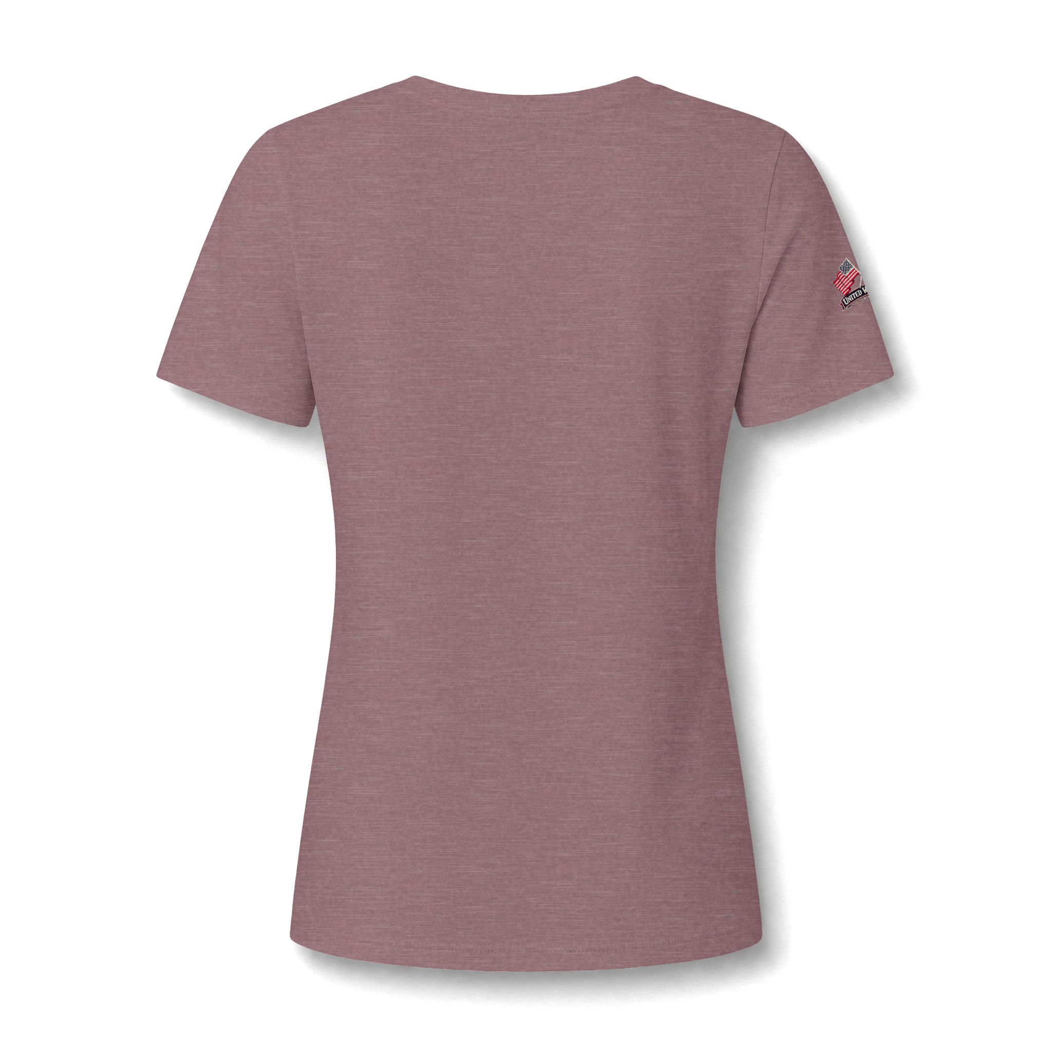 Friends of American Legion Post 128 Women's V-Neck Tee — Greene County VA FLAG ON SLEEVE - Image 6