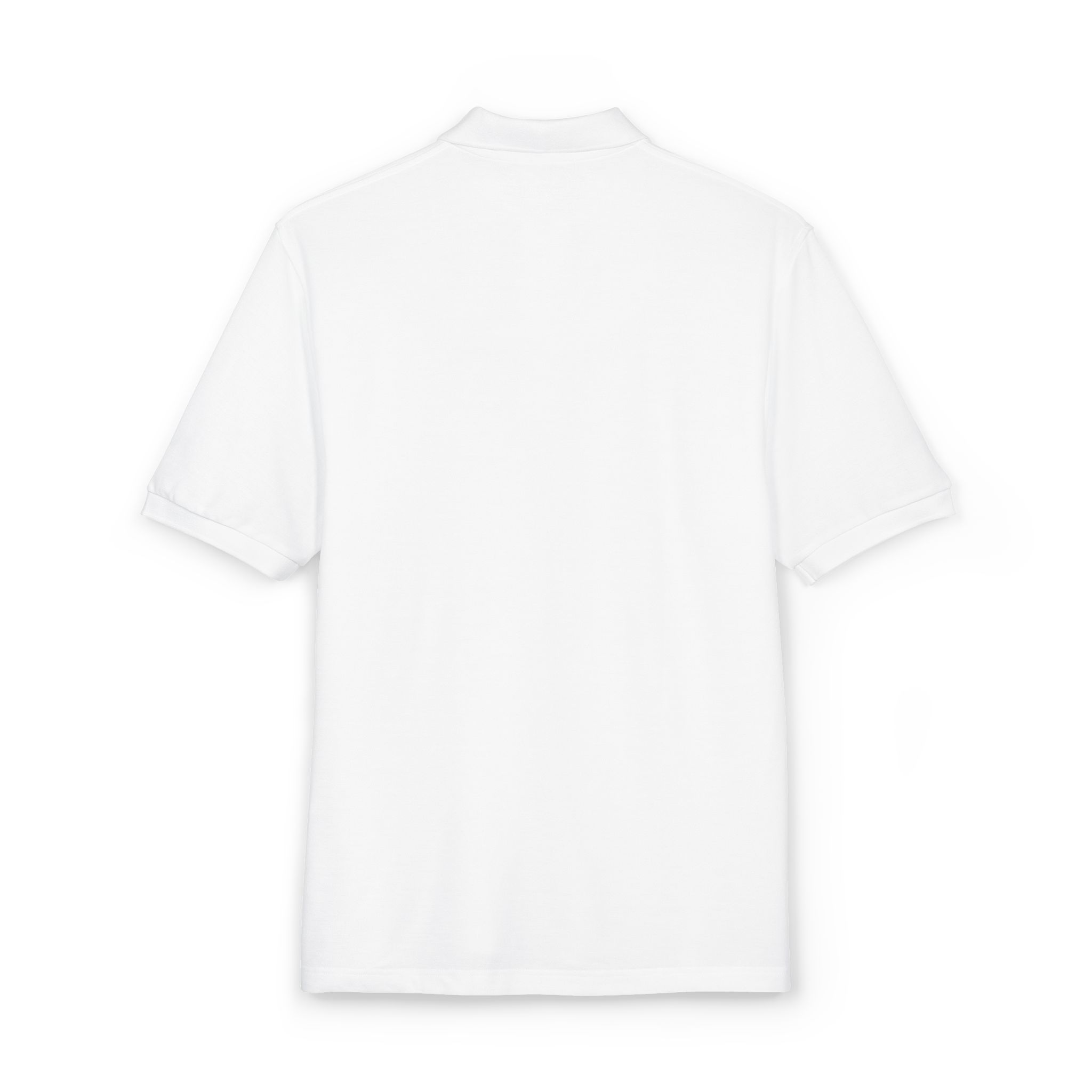 Embroidered 'AERO ZONE' White Polo Shirt — Classic Work & Casual Logo Polo - Image 3