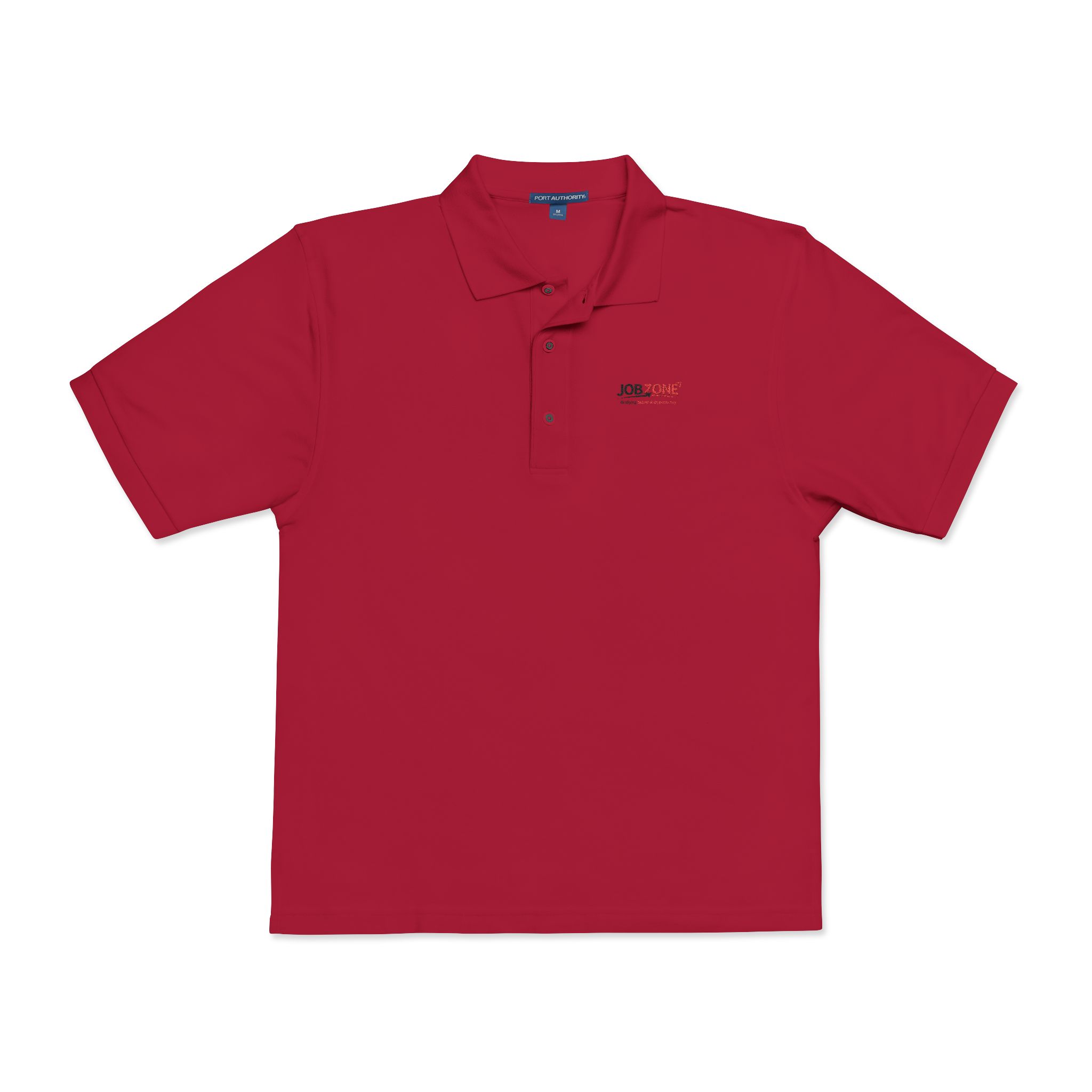 Embroidered 'AERO ZONE' White Polo Shirt — Classic Work & Casual Logo Polo - Image 13