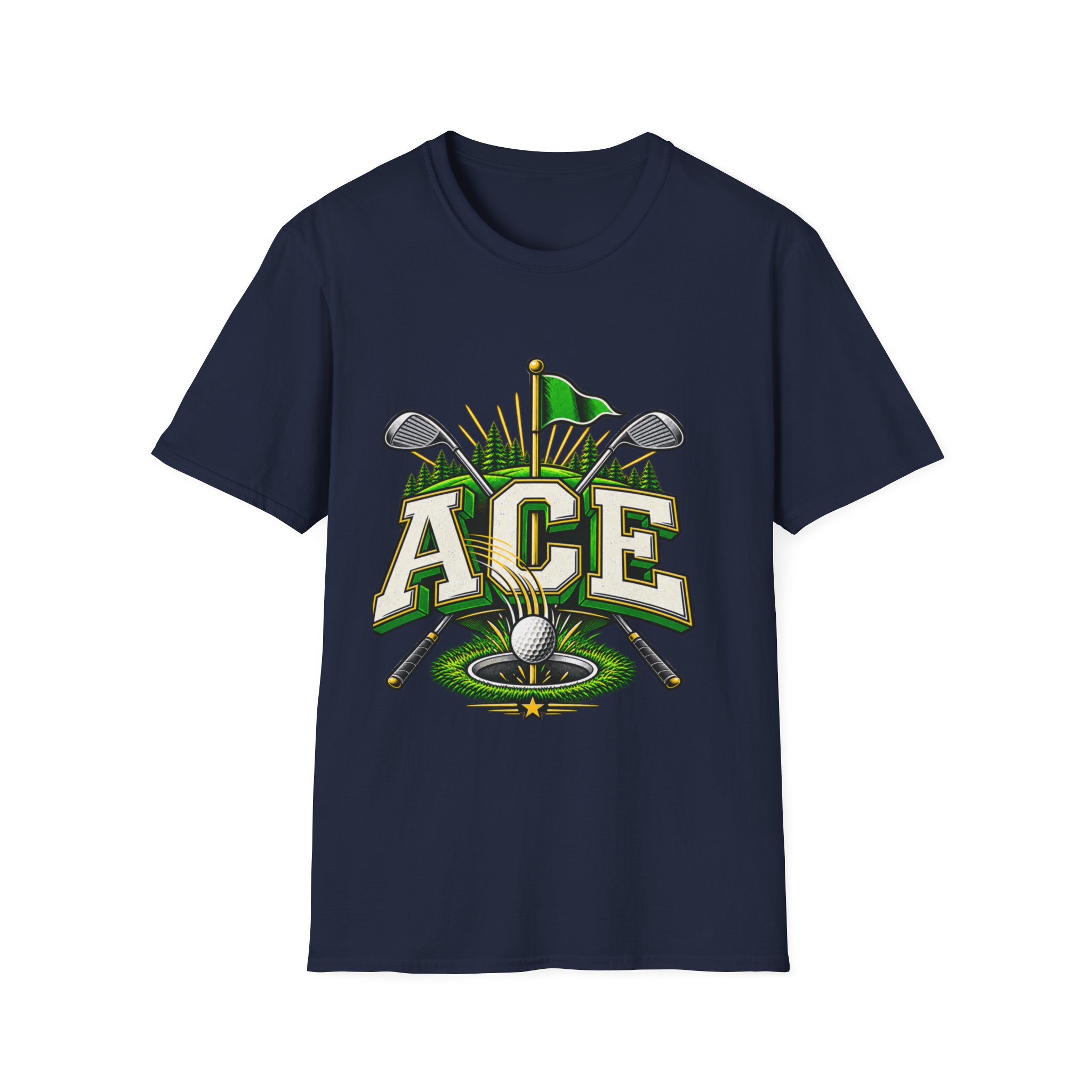 Golf Ace T-Shirt — ‘ACE’ Golf Graphic Tee for Players & Fans - Image 7