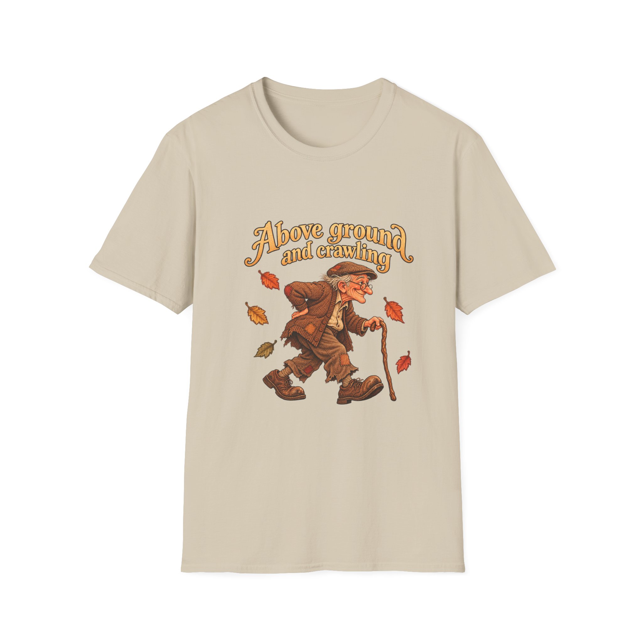 Above Ground Fall Gnome T-Shirt - Image 3