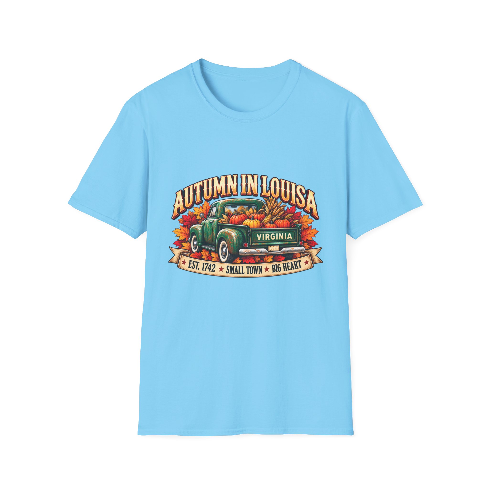 Autumn in Louisiana Virginia Harvest T-Shirt - Image 21