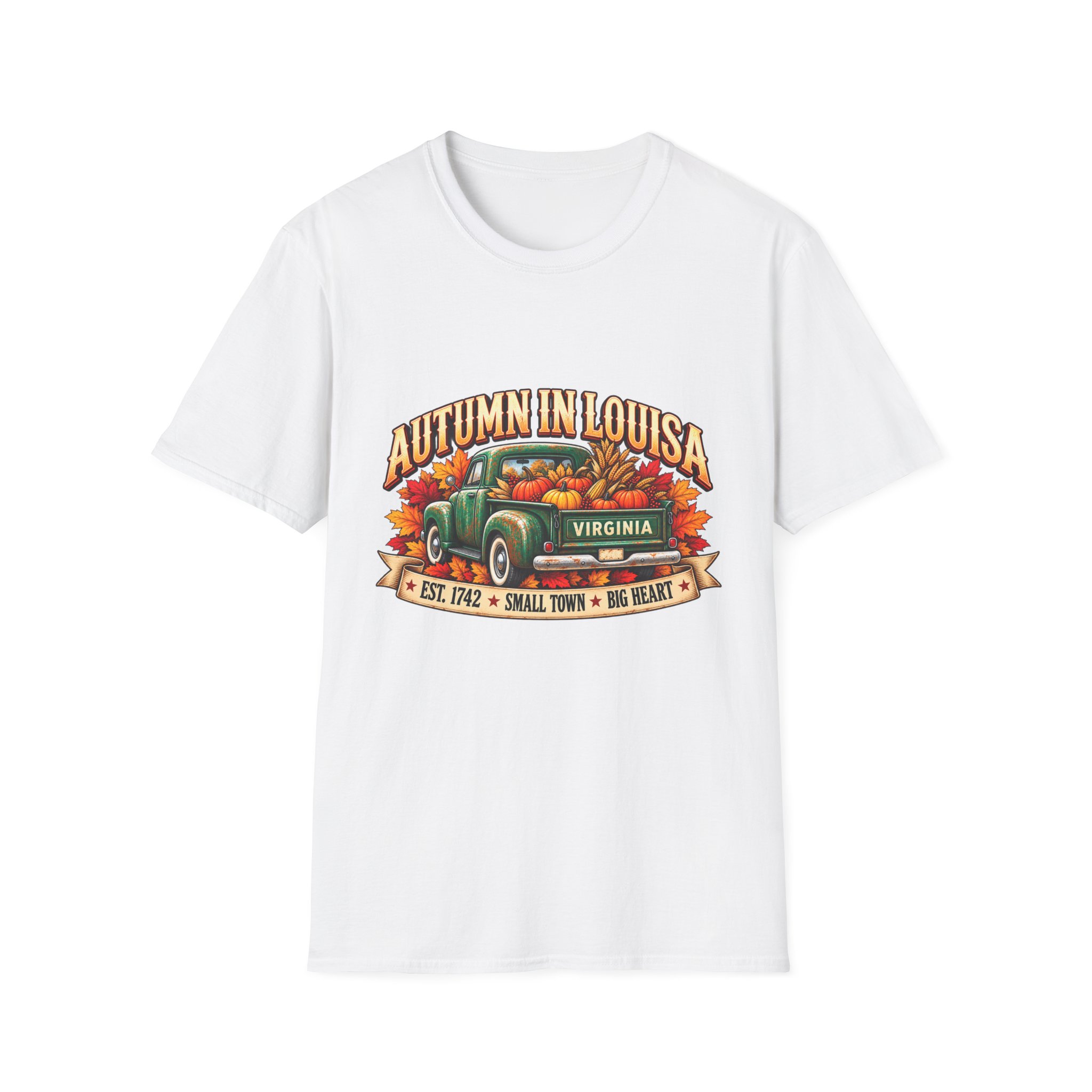 Autumn in Louisiana Virginia Harvest T-Shirt - Image 5