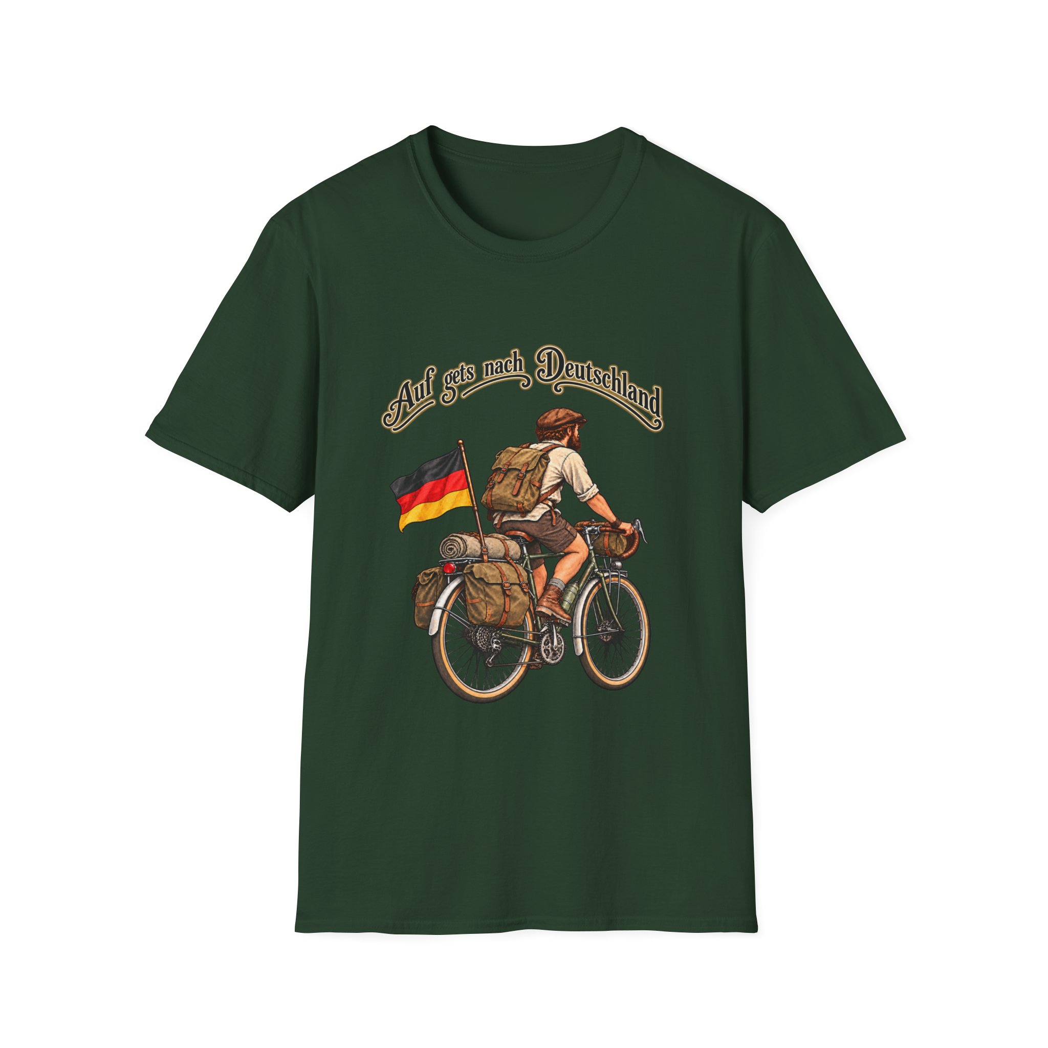 Auf ins nach Deutschland Bicycle Travel T-Shirt
