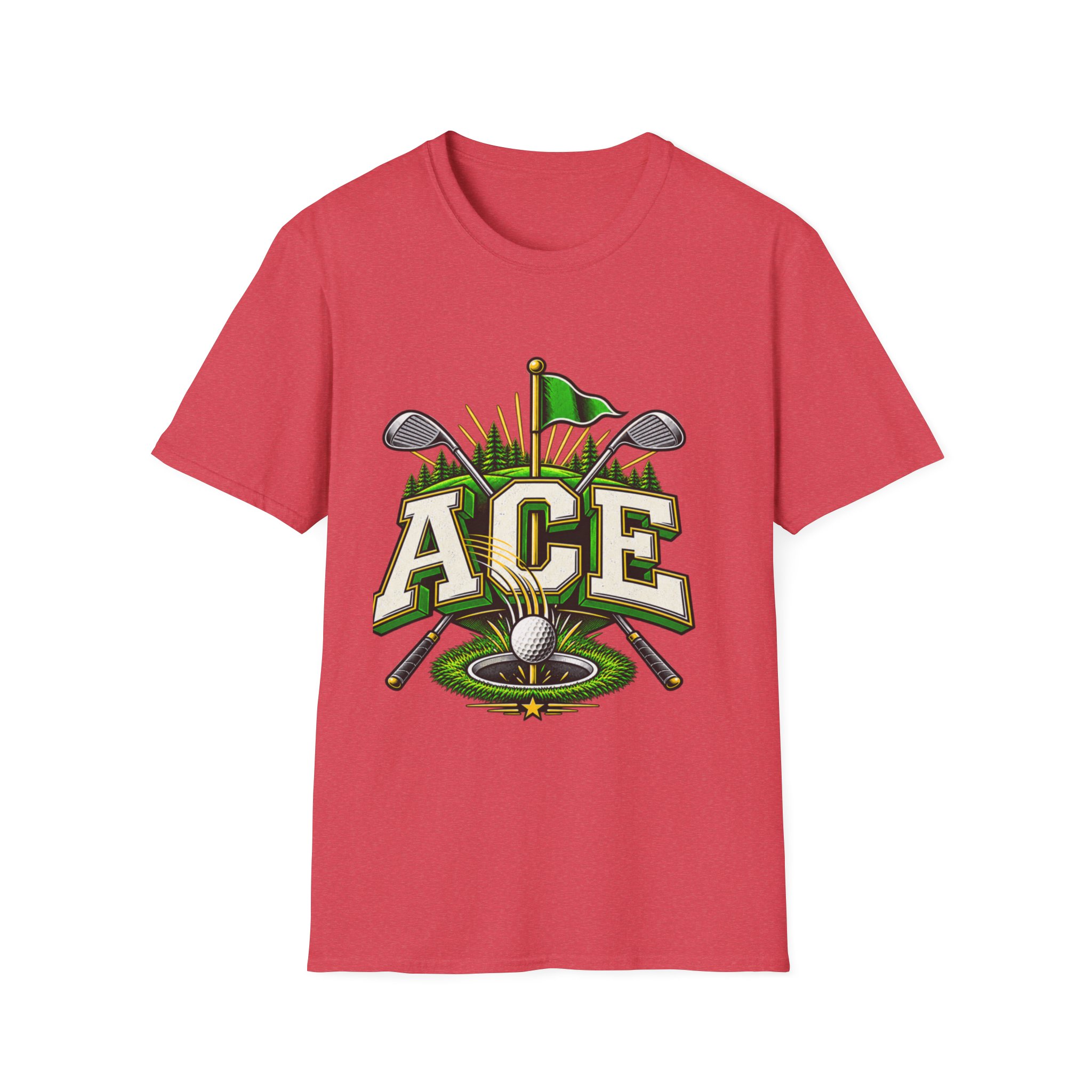 Golf Ace T-Shirt — ‘ACE’ Golf Graphic Tee for Players & Fans - Image 9