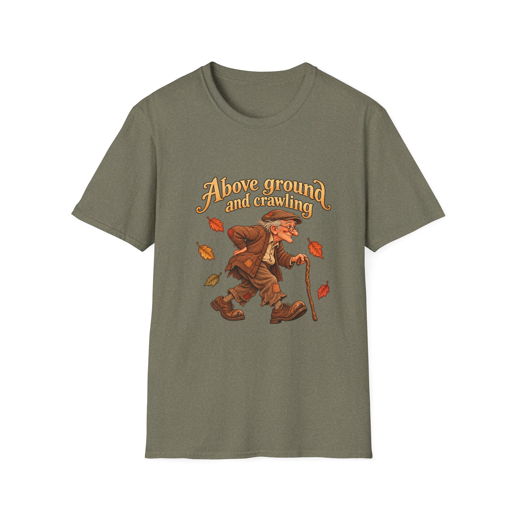 Above Ground Fall Gnome T-Shirt - Image 4