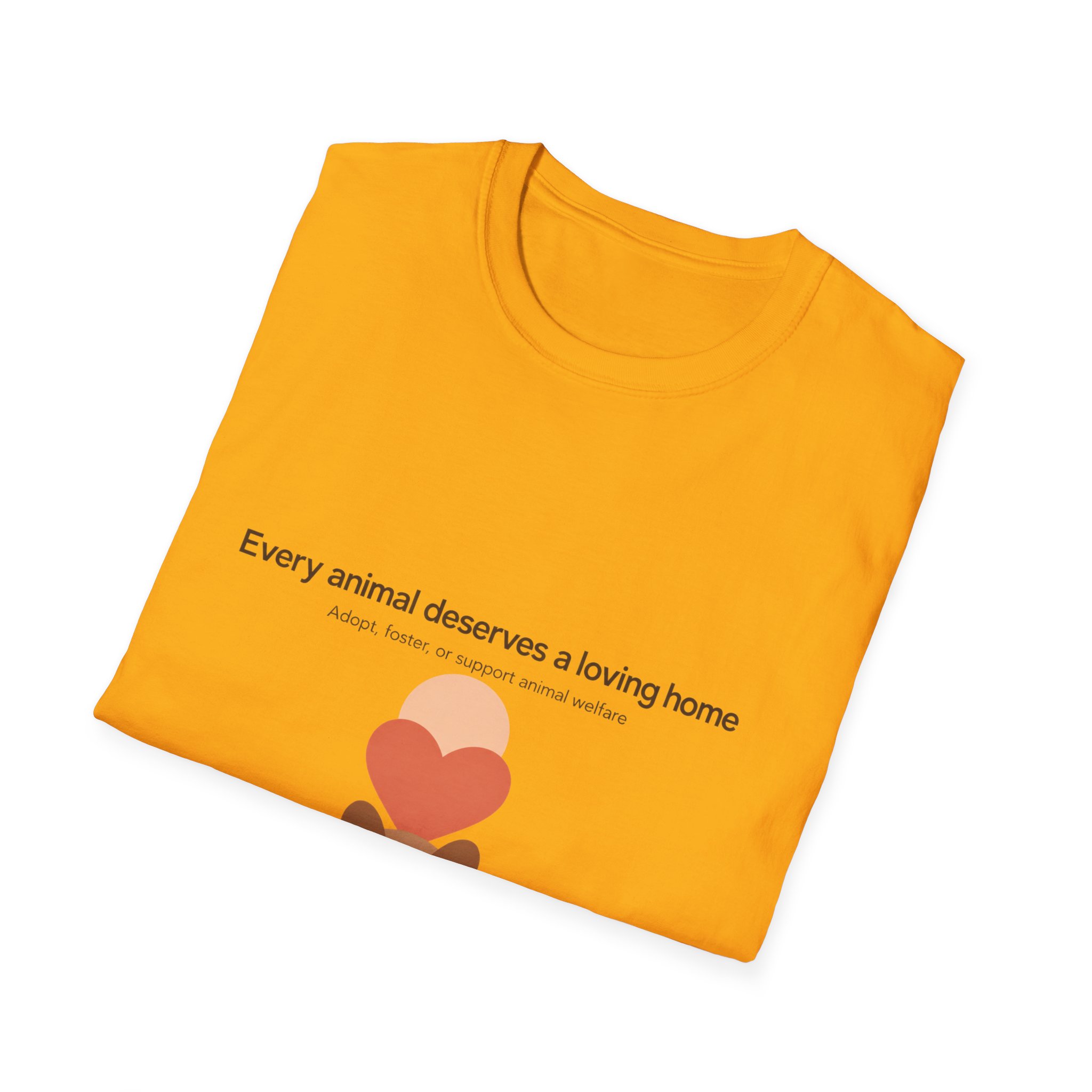 Animal Rescue T-Shirt – “Every animal deserves a loving home” Cute Pet Adoption Tee - Image 20