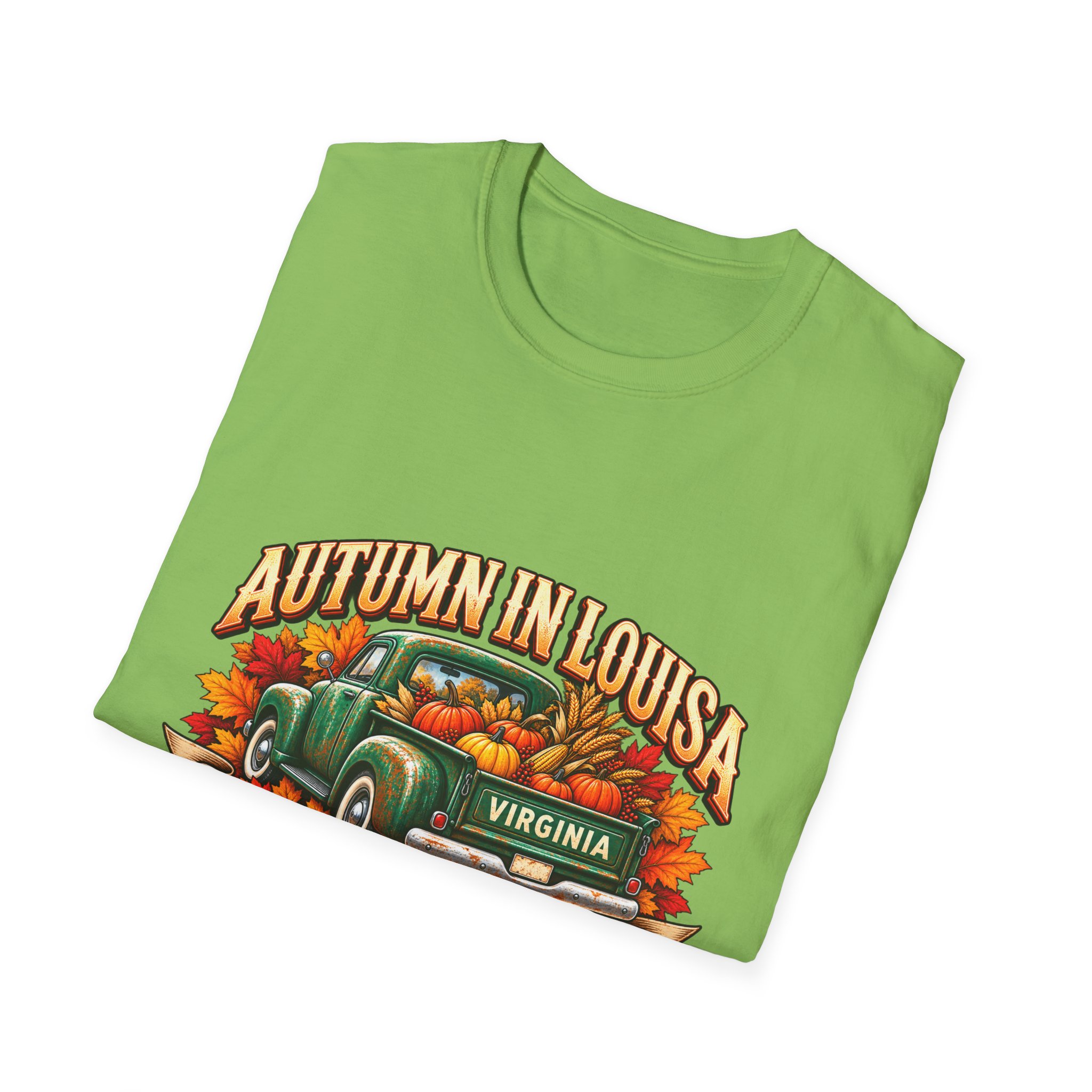 Autumn in Louisiana Virginia Harvest T-Shirt - Image 16